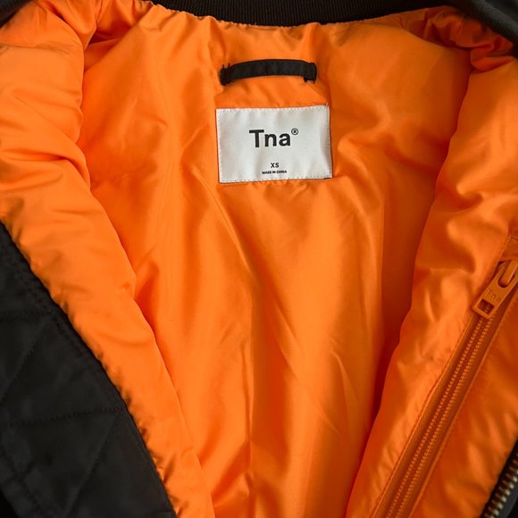 TNA Jackets & Coats Aritzia Tna Tahoe Bomber Jacket Nwot Poshmark